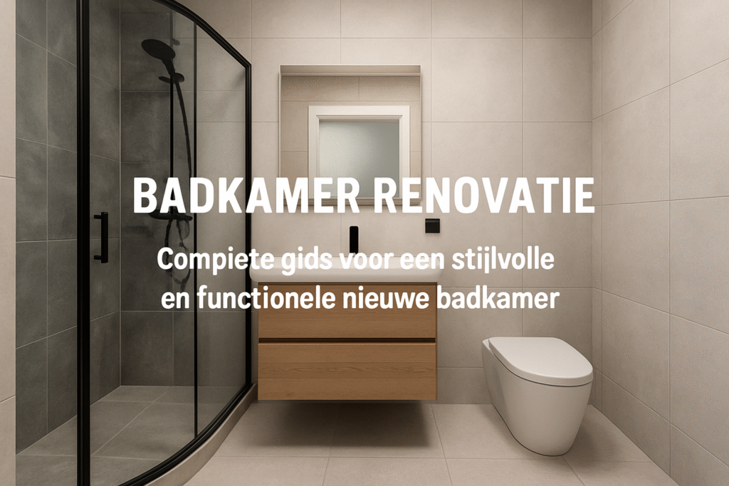 Handige tips Klussenbedrijf Oord Badkamer Verbouwen Complete Gids voor een Stijlvolle en Functionele Nieuwe Badkamer